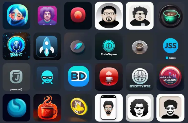 Image of a bunch of icons